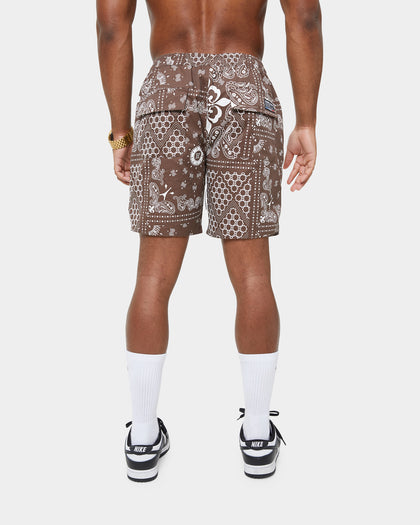 Carré Bandana Ultra LP Shorts Dark Brown