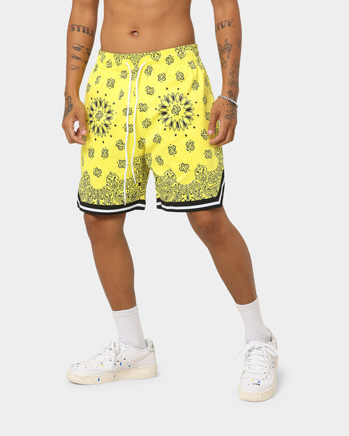 XXIII Mike Paisley Basketball Shorts Yellow/White