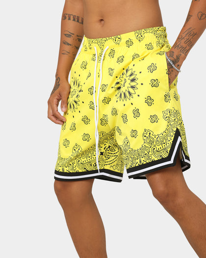 XXIII Mike Paisley Basketball Shorts Yellow/White