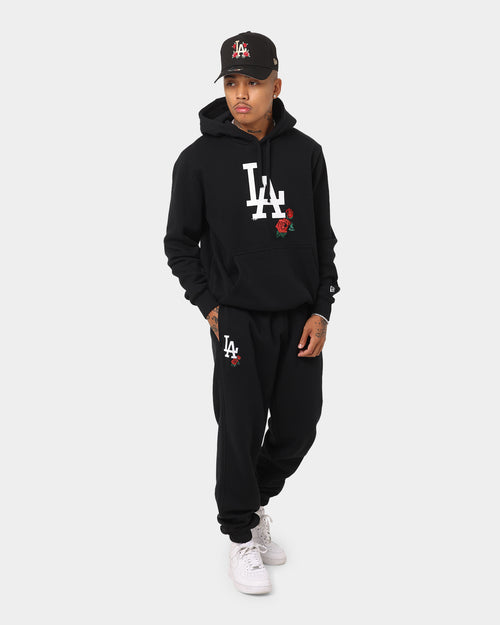 New Era Los Angeles Dodgers Rose Track Pants Black