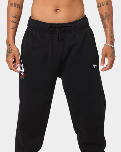 New Era Los Angeles Dodgers Rose Track Pants Black