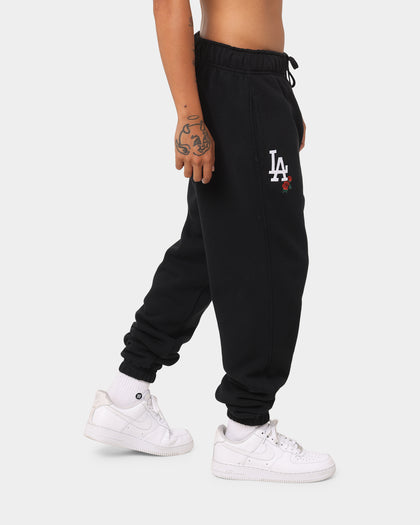 New Era Los Angeles Dodgers Rose Track Pants Black