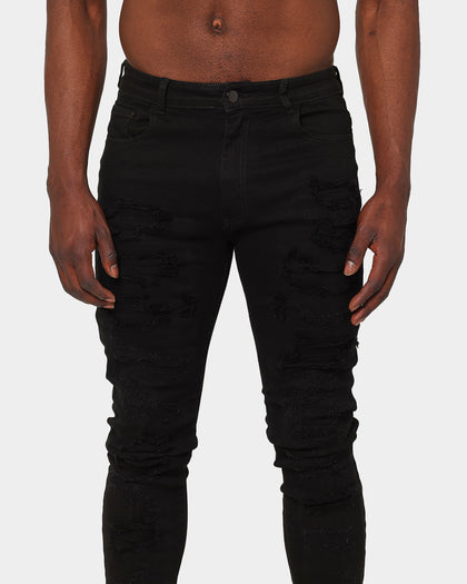 XXIII Drai Distressed Jean Black