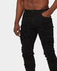 XXIII Drai Distressed Jean Black