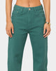 XXIII Women's Tess Wide Leg Jean Forest Green