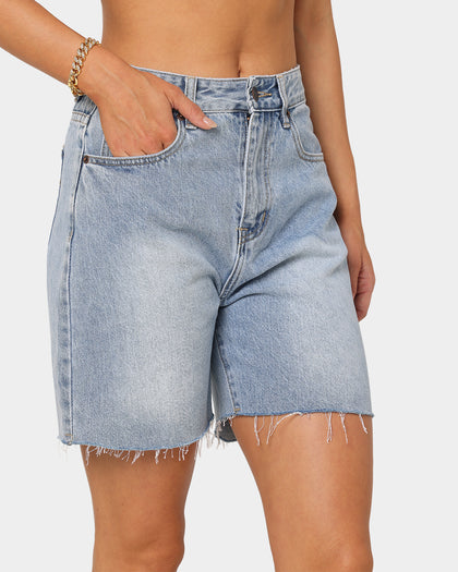 XXIII Women's Negasi Denim Shorts Blue
