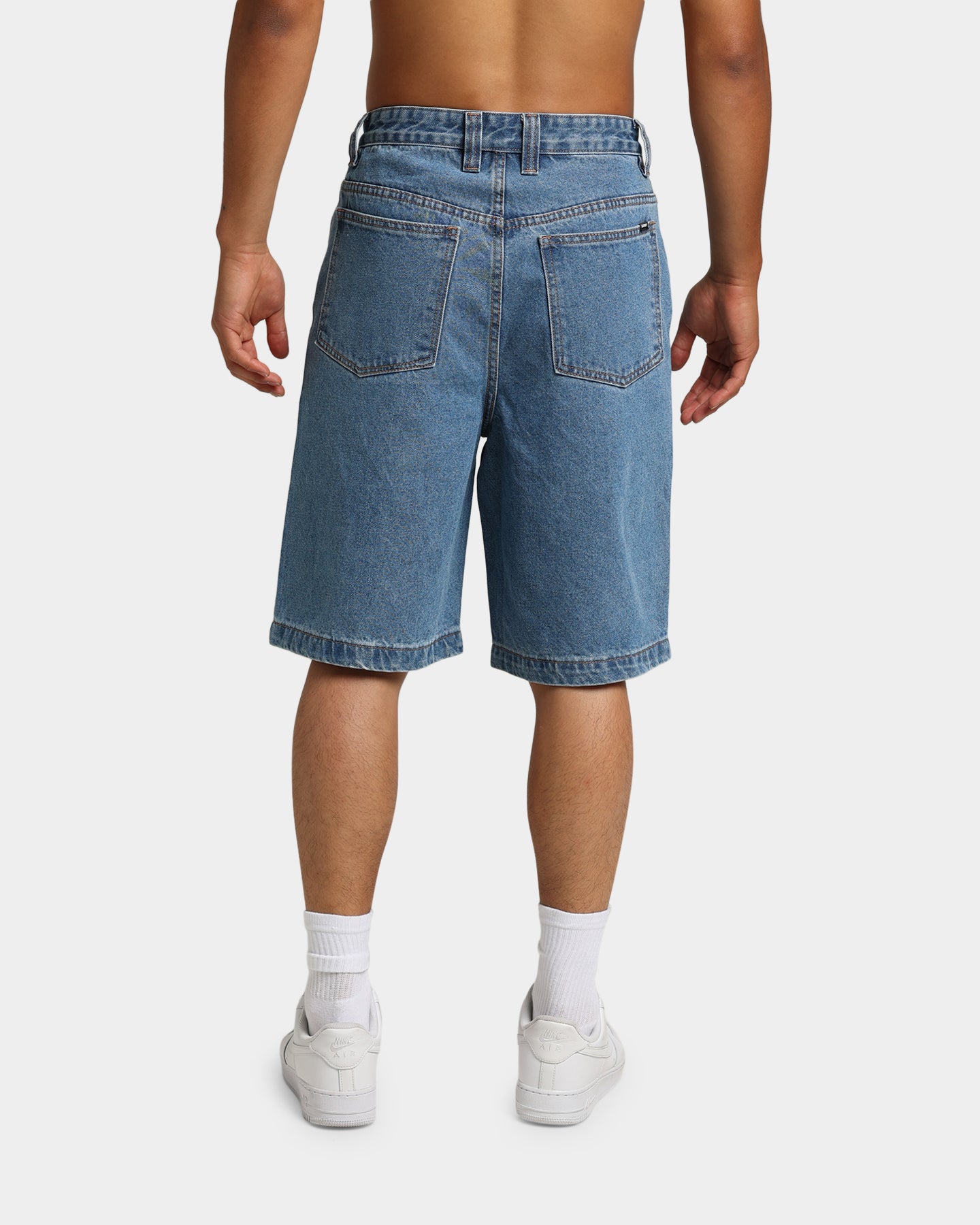 X-Large Bull Denim 91 Shorts Mid Blue | Culture Kings US