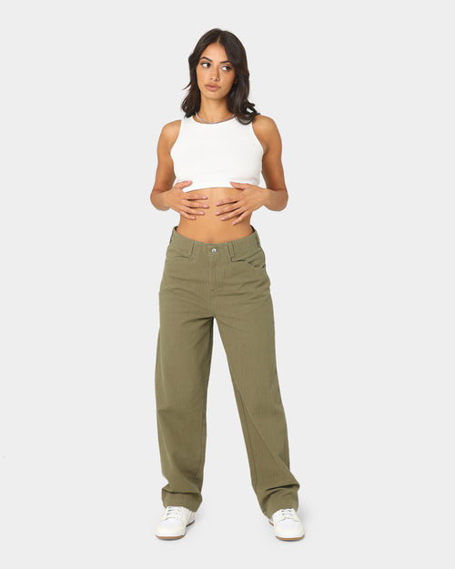 XLARGE Herringbone Twill 91 Pants Military Green