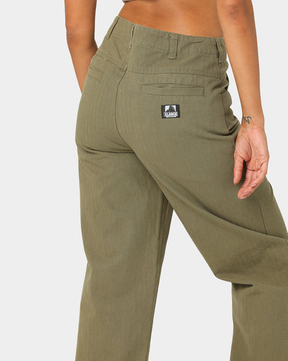 XLARGE Herringbone Twill 91 Pants Military Green