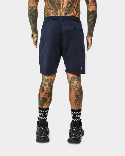 Saint Morta Icarus Sport Sweat Shorts Navy