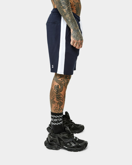 Saint Morta Icarus Sport Sweat Shorts Navy