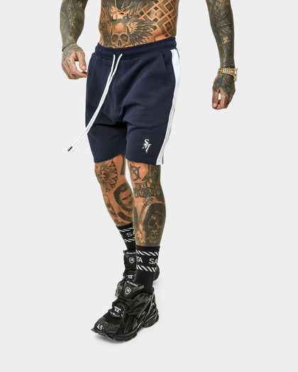 Saint Morta Icarus Sport Sweat Shorts Navy