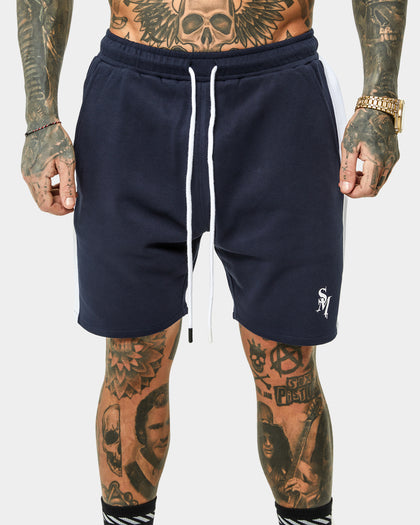 Saint Morta Icarus Sport Sweat Shorts Navy