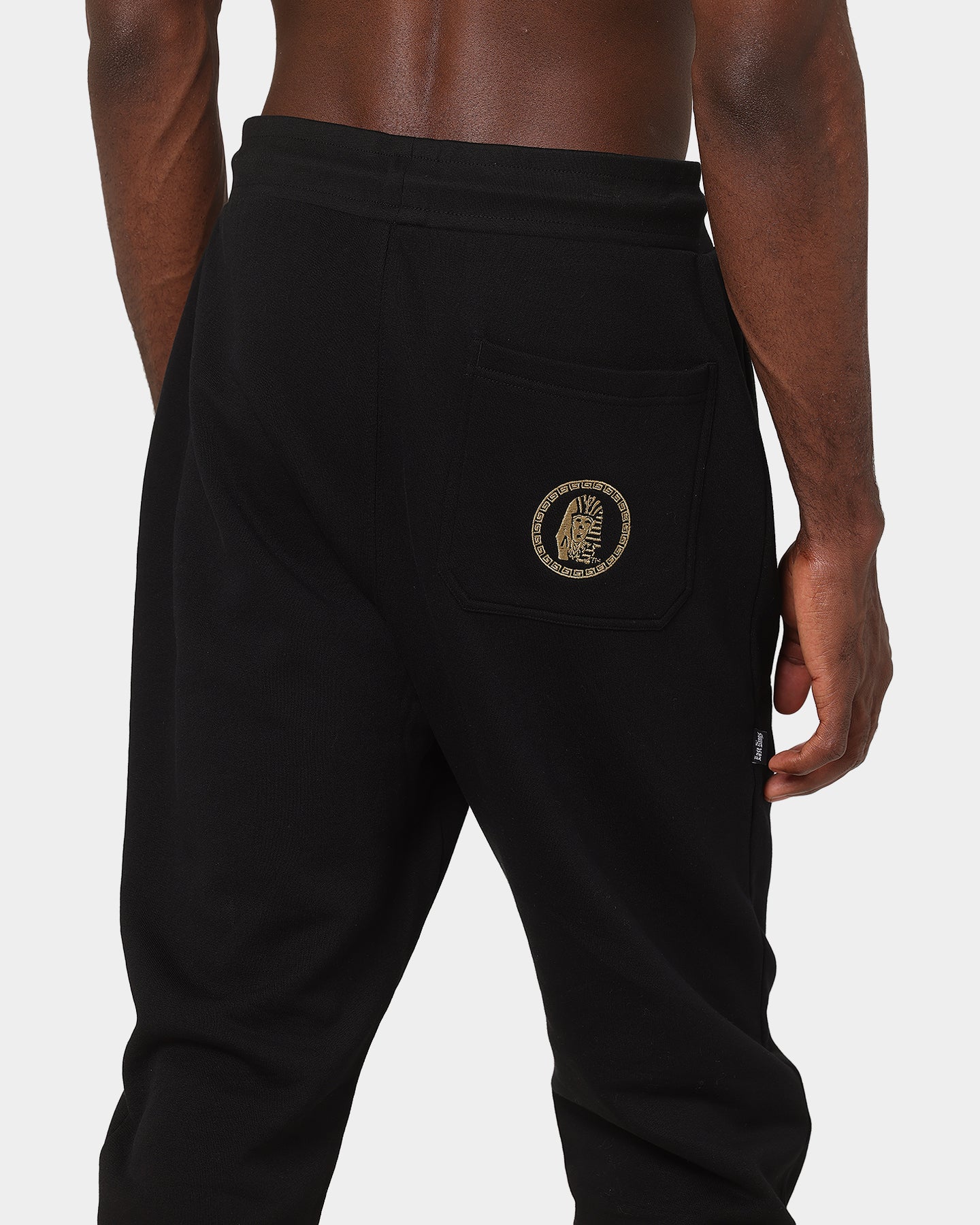 Last Kings Boxed Track Pants Black | Culture Kings US