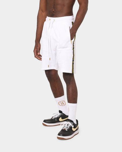 Last Kings Tut Taped Sweat Shorts White