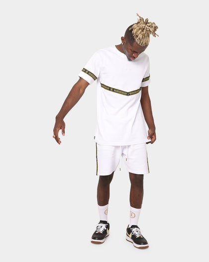 Last Kings Tut Taped Sweat Shorts White