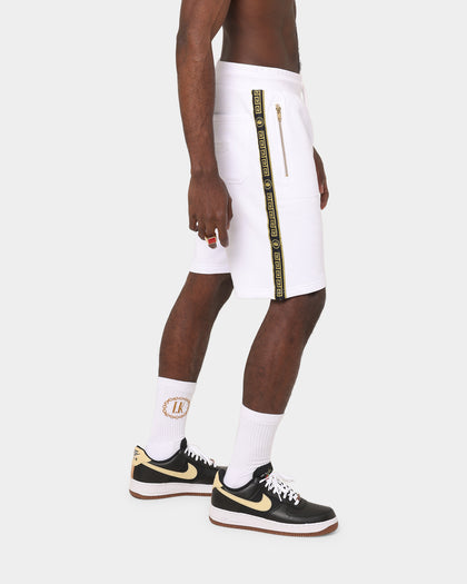 Last Kings Tut Taped Sweat Shorts White