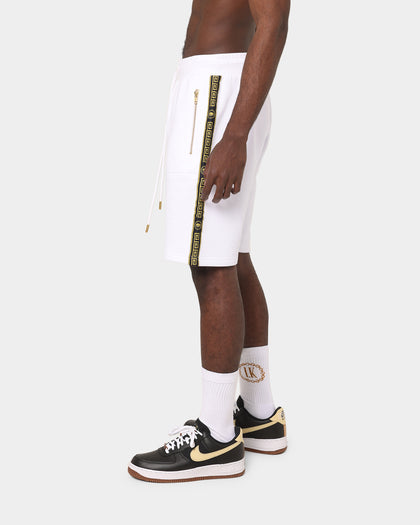 Last Kings Tut Taped Sweat Shorts White