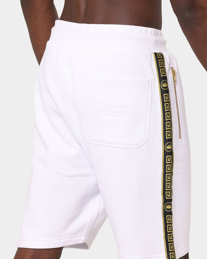 Last Kings Tut Taped Sweat Shorts White
