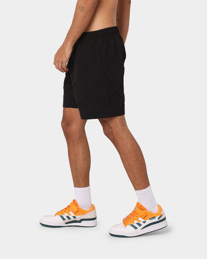 XXIII Tariq Quilted Beach Shorts Black