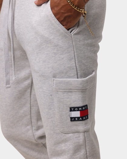 Tommy Jeans Tommy Badge Sweat Pants Silver Grey Heather