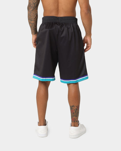 Mitchell & Ness Charlotte Hornets Blown Out Fashion Shorts Black