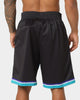 Mitchell & Ness Charlotte Hornets Blown Out Fashion Shorts Black