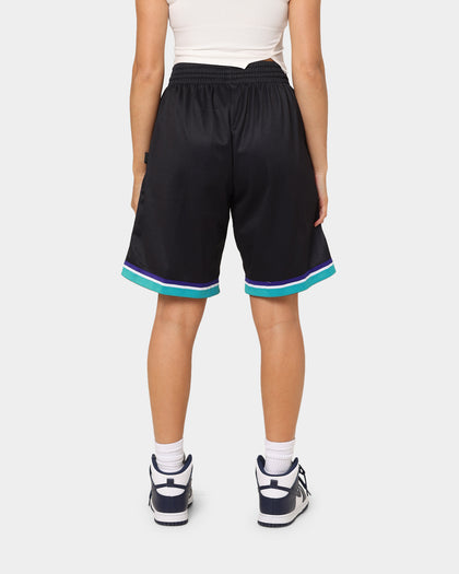 Mitchell & Ness Charlotte Hornets Blown Out Fashion Shorts Black