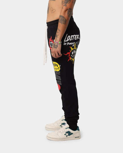 Loiter Freedom Sweat Pants Black Culture Kings US