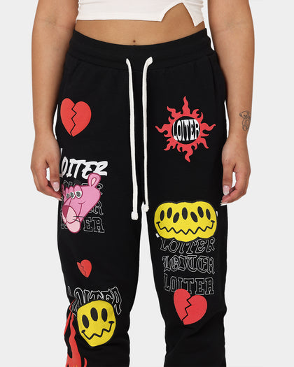 Loiter Freedom Sweat Pants Black