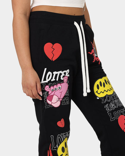 Loiter Freedom Sweat Pants Black