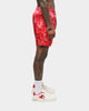 XXIII Elijah Satin Shorts Red