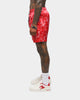 XXIII Elijah Satin Shorts Red