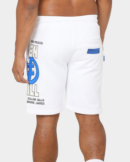BEENTRILL Deep Thrills Sweat Shorts White