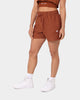 Champion Women's RW GD Shorts Canyon Rock Brown