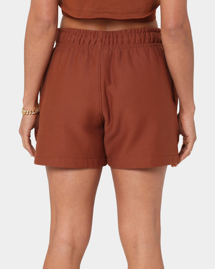 Champion Women's RW GD Shorts Canyon Rock Brown