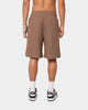 XXIII Rib Shorts Brown