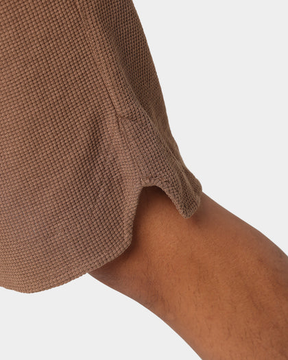 XXIII Rib Shorts Brown