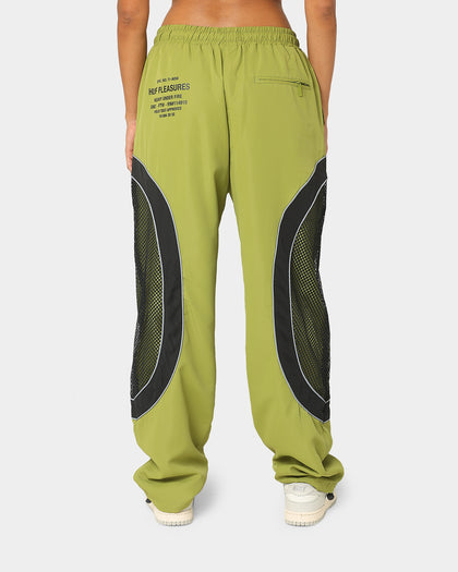 HUF X Pleasure Darton Track Pants Green