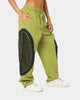 HUF X Pleasure Darton Track Pants Green