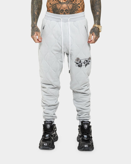Saint Morta Lover Quilted Sweat Pants Grey