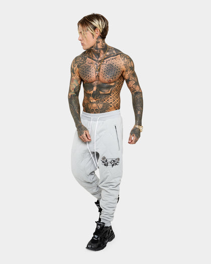 Saint Morta Lover Quilted Sweat Pants Grey