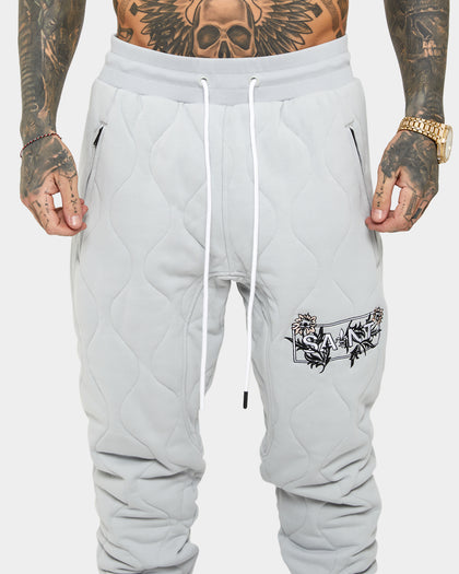 Saint Morta Lover Quilted Sweat Pants Grey