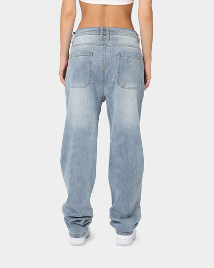 XXIII Beckett Baggy Jeans Blue Denim