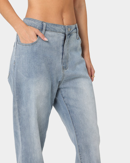 XXIII Beckett Baggy Jeans Blue Denim