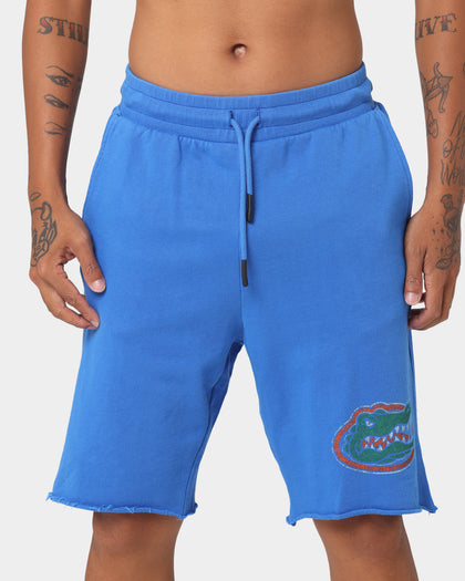 National Collegiate Athletic Association University Of Florida Raw Edge Sweat Shorts Faded Royal