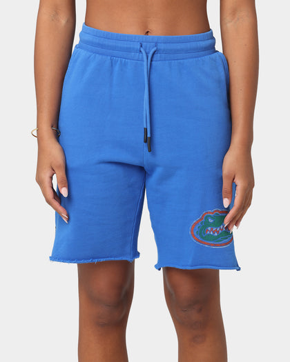 National Collegiate Athletic Association University Of Florida Raw Edge Sweat Shorts Faded Royal