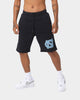 National Collegiate Athletic Association UNC Raw Edge Sweat Shorts Faded Black