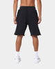 National Collegiate Athletic Association UNC Raw Edge Sweat Shorts Faded Black