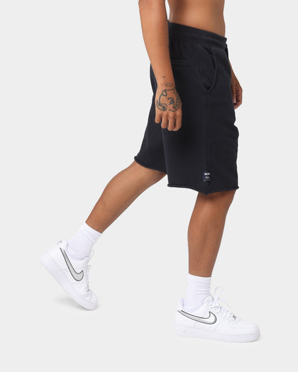 National Collegiate Athletic Association UNC Raw Edge Sweat Shorts Faded Black